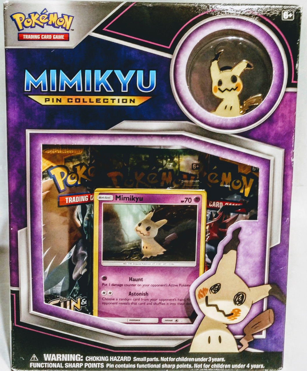 Pokemon TCG: Mimikyu Pin Collection